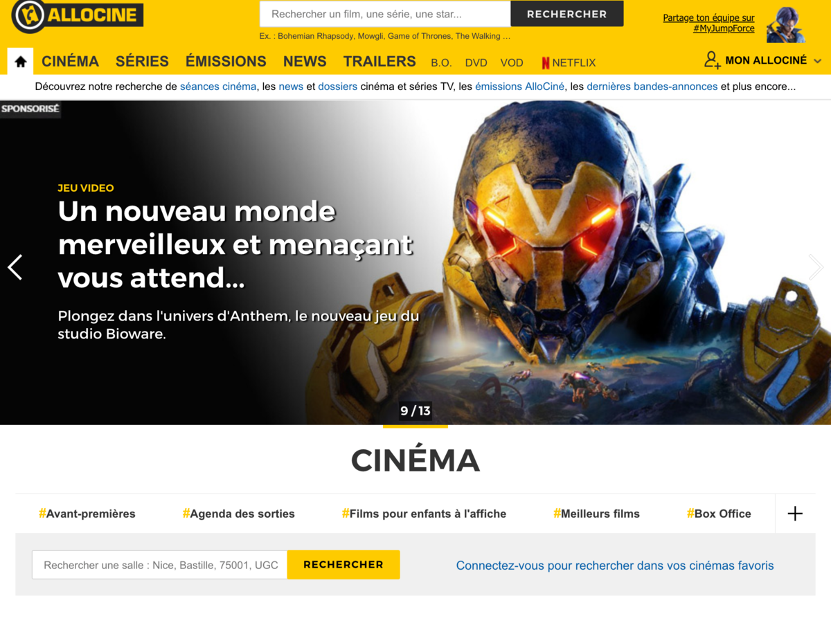 Groupe Webedia / Allociné