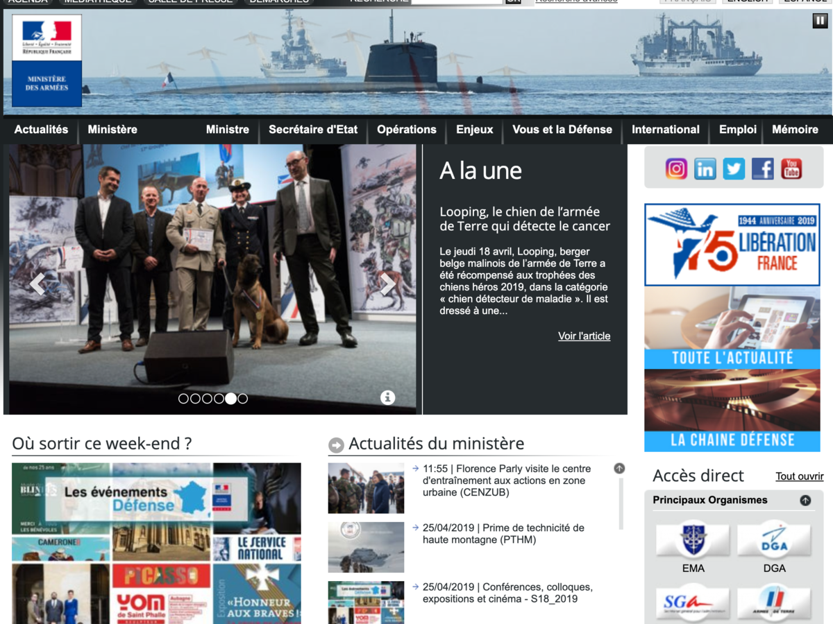 DICoD - Ministère de la Défense