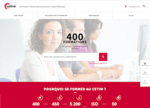 Refonte de la rubrique Formations sur eZ Platform